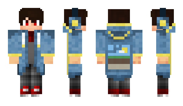 Minecraft skin Asometric