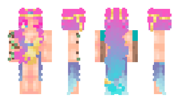 Minecraft skin Crysti