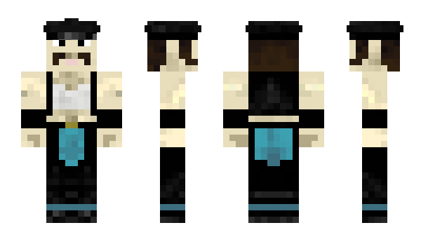 Minecraft skin numbhandz