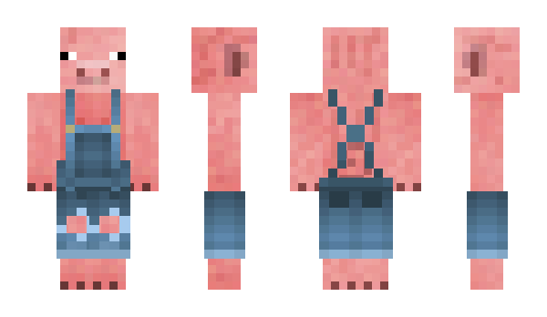 Minecraft skin Pigica