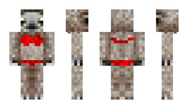 Minecraft skin M_J
