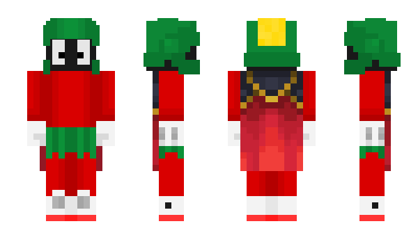 Minecraft skin AlienSY