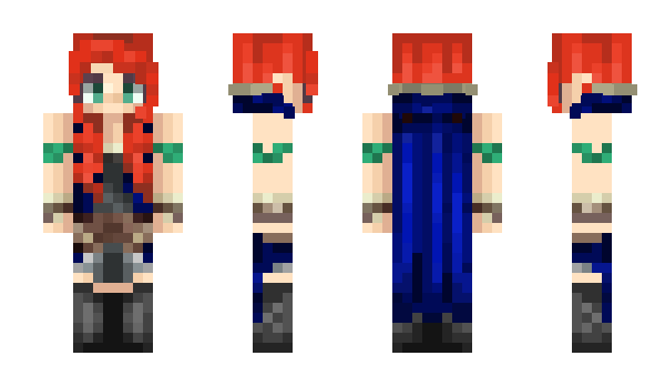 Minecraft skin Ivyana