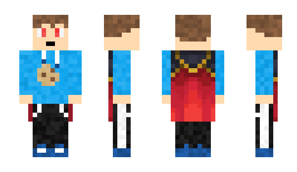 Minecraft skin SxWaffles