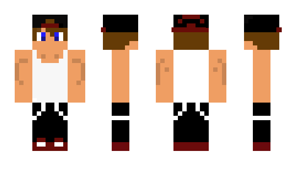 Minecraft skin schijtert