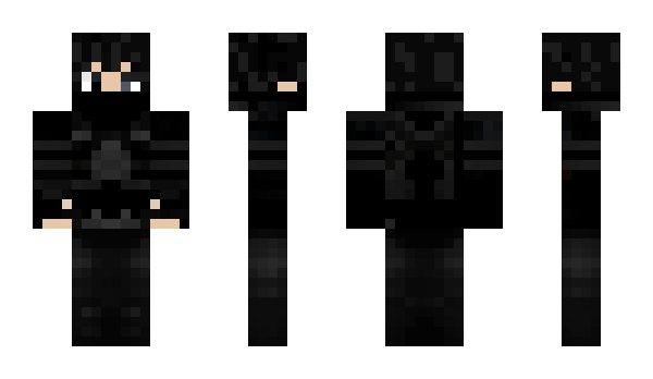 Minecraft skin BlackBandit