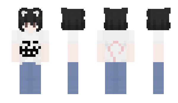 Minecraft skin irlmouse