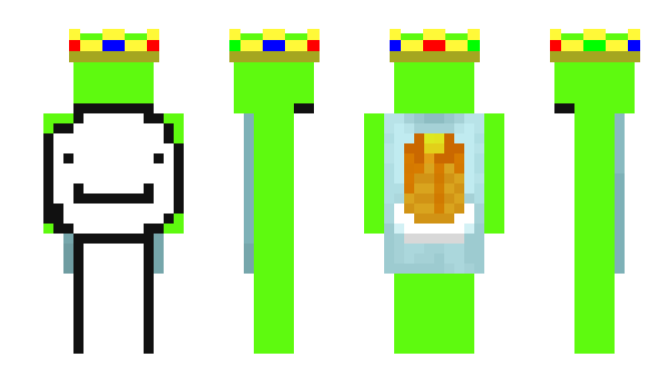 Minecraft скин по нику Dreamte