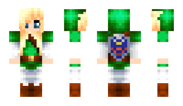 Minecraft skin Dasha_Fox