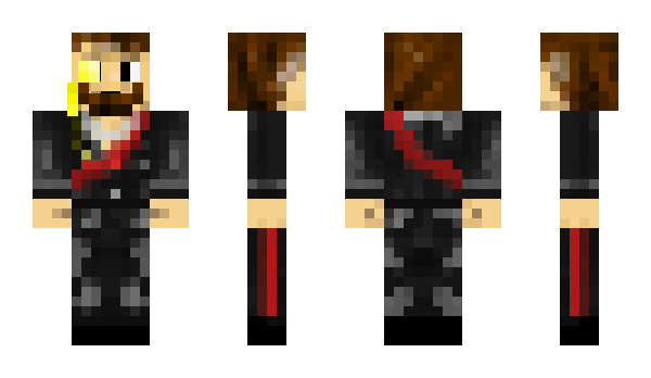 Minecraft skin Retkon