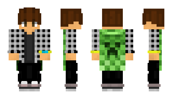 Minecraft skin MrHotkin