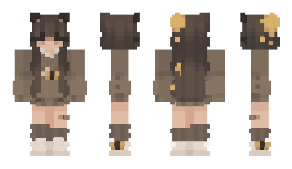 Minecraft skin crybqbyy