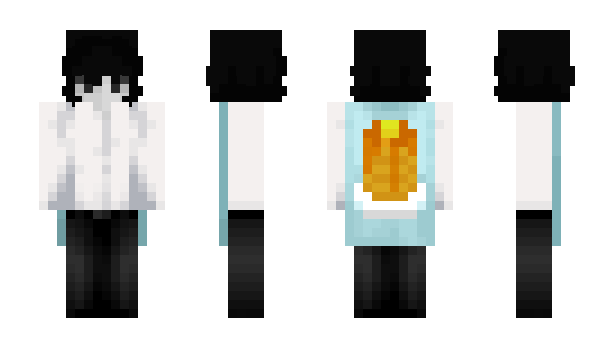 Minecraft skin wKyzu