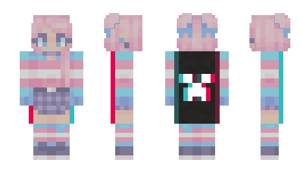 Minecraft skin xPrincessLunarx