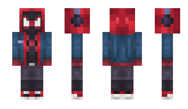 Minecraft skin H3xium