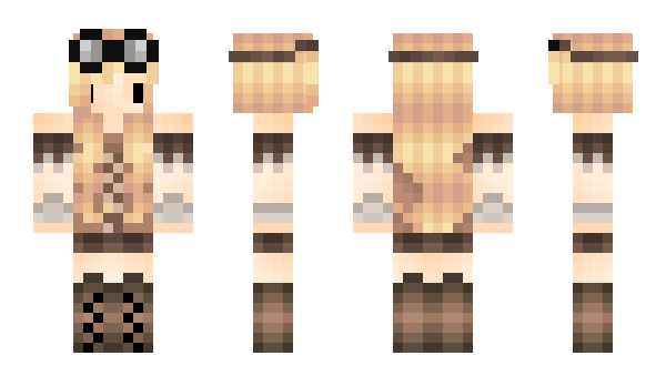 Minecraft skin LuCee