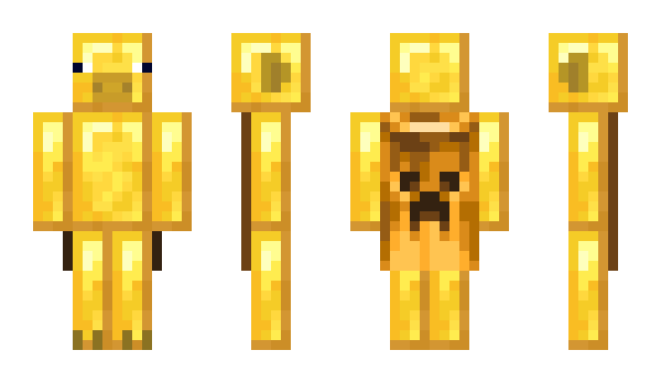 Minecraft скин по нику GoldPig