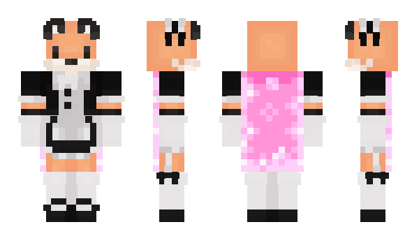 Minecraft skin TheCutieFox