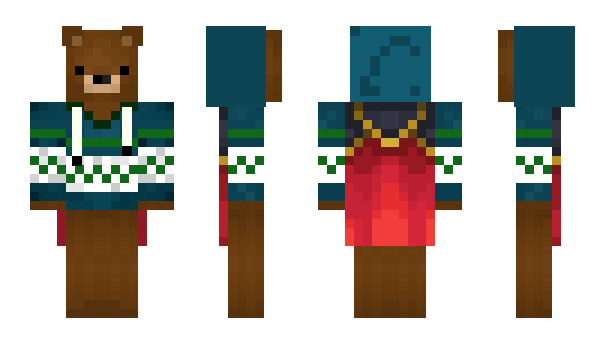 Minecraft skin rotembarzily