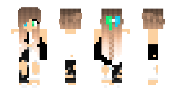 Minecraft skin AnimeGhost