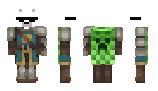 Minecraft skin Alekubitos