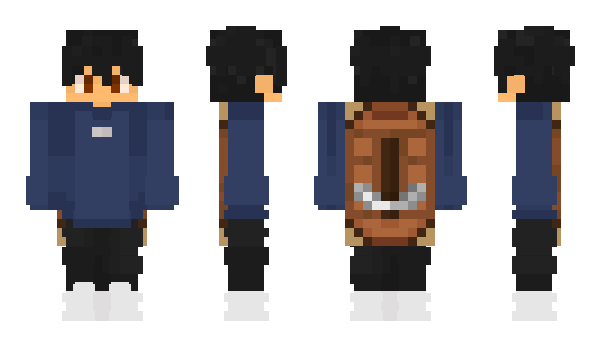 Minecraft skin bleeeu