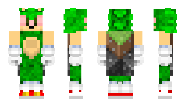 Minecraft skin pigwolf