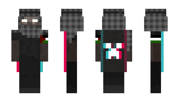 Minecraft skin alqds