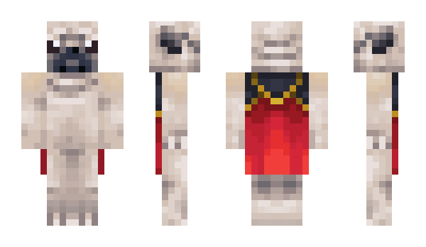 Minecraft skin Pugborn