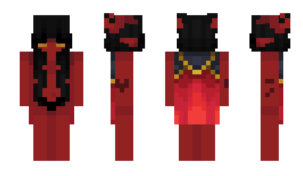 Minecraft skin AhhOgnyasha