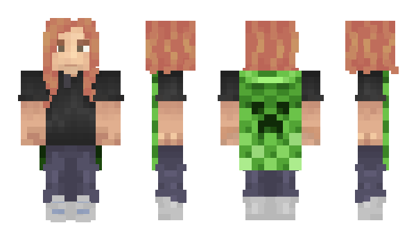 Minecraft skin meseses