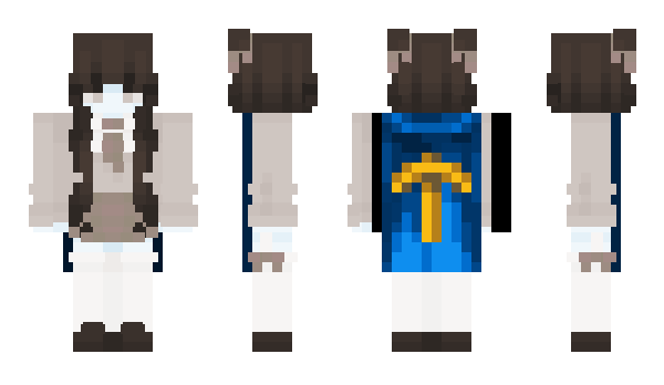 Minecraft skin dramatizingly