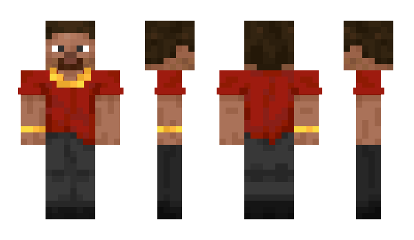 Minecraft skin Heightmog