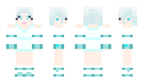 Minecraft skin shimotsuki_sayu