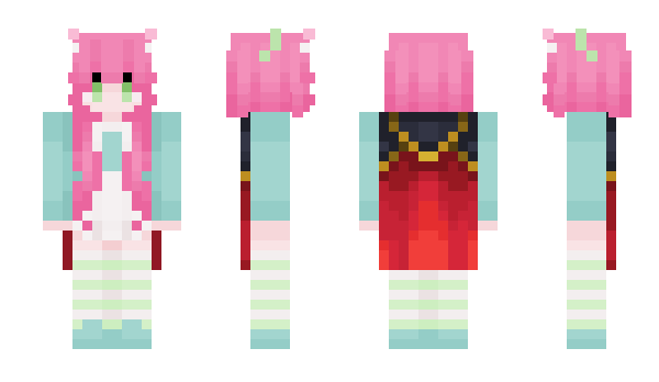 Minecraft skin Moxii