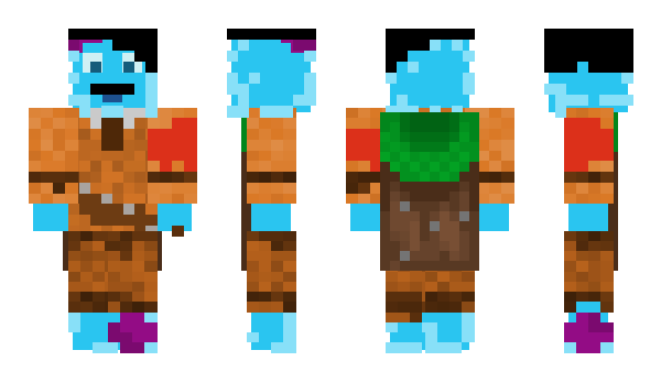 Minecraft skin Carcarossa