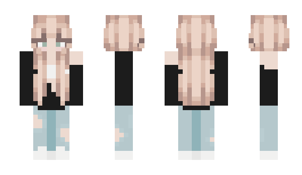 Minecraft скин по нику IkBenIsabella