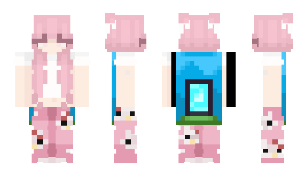 Minecraft skin FreakyCutie