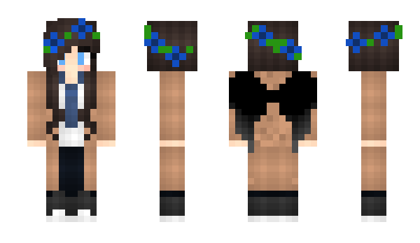 Minecraft skin Castiellie