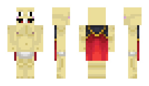 Minecraft skin White_ass