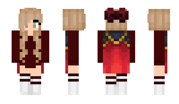 Minecraft skin Oliviaasx