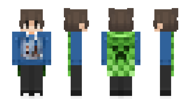 Minecraft скин по нику Hexahedronic