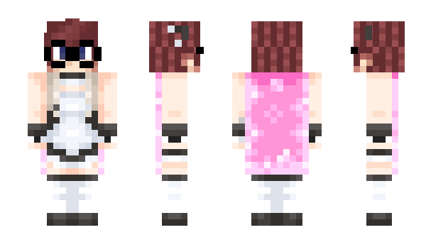 Minecraft skin Androgynoid