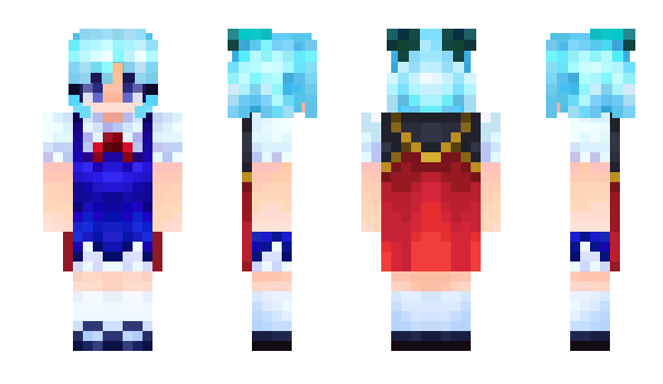 Minecraft skin Cirno_9_Destiny