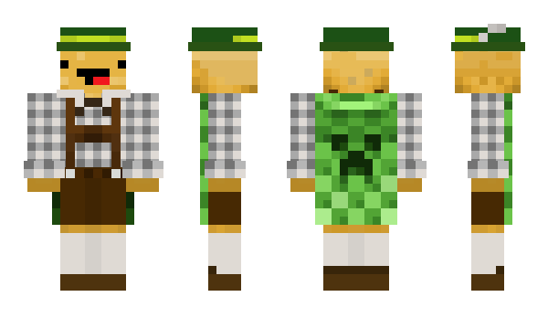 Minecraft skin petitotato