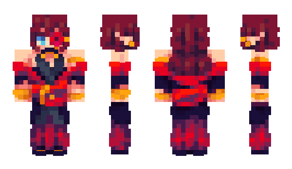 Minecraft skin marienkind