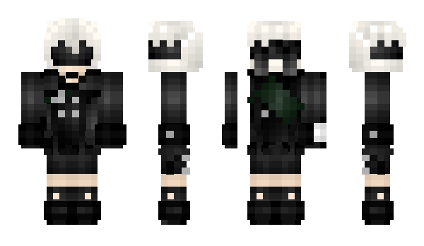 Minecraft skin H_OOOOO