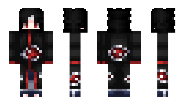 Minecraft skin NecrOMEN