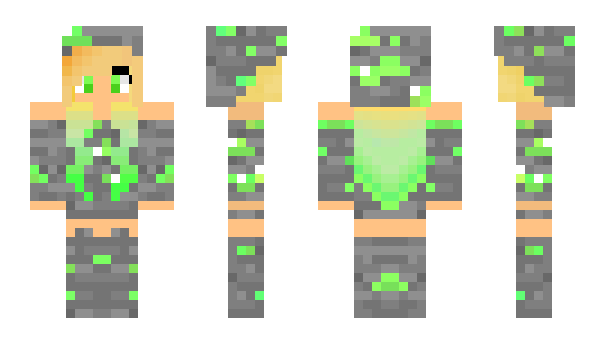 Minecraft skin Emerald508