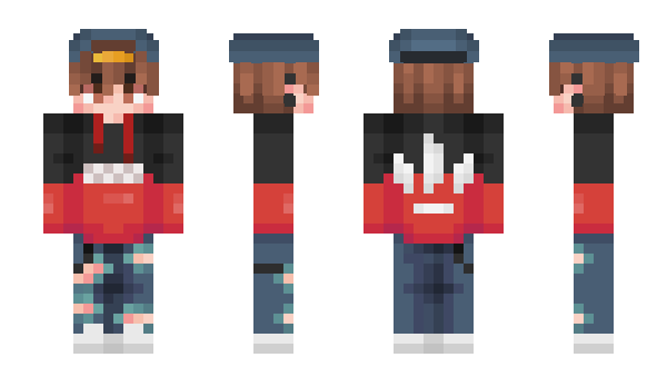 Minecraft skin HelloFriend